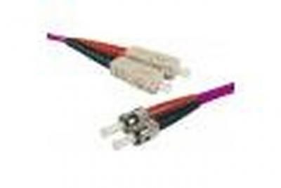 CUC CORDON DUPLEX OM3 50/125 Violet SC/ST - 1M