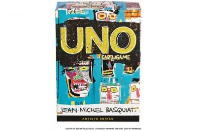 MATTEL Jeu de cartes  UNO Basquiat Artiste