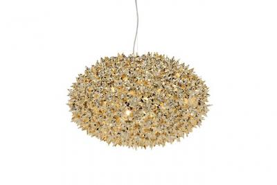 KARTELL  Bloom, Lampe &agrave; Suspension, Moyenne, Or