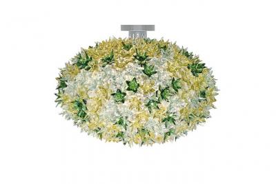 KARTELL Applique Bloom plastique vert / Plafonnier - &Oslash; 53 cm - 