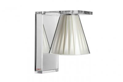 KARTELL  Light-Air applique avec abat-jour en tissu