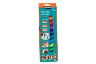 PEBEO Kit d&eacute;couverte peinture acrylique - 12 couleurs - 12 x 20 ml #0