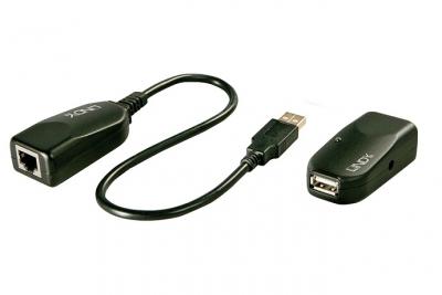 LINDY Kit extender USB 2.0 cat.5 50m, 1 port