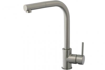 ESSEBAGNO Kiwo mitigeur &eacute;vier &agrave; douchette fa&ccedil;on inox - Fa&ccedil;on Inox