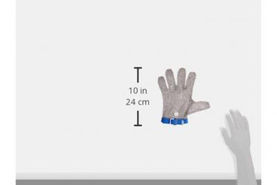 LACOR Gant protection coupures Pro en c&ocirc;te de maille taille 9  
