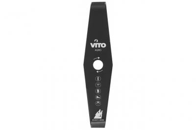 VITO Lame de coupe 310mm  pour d&eacute;broussailleuse 2 dents alesage 25.4 standard