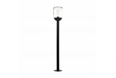 EGLO  - donatori lampadaire 98703- ip44 e27 ampoule exclue-noir
