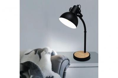  Lampe sur pied 57cm LUBENHAM coloris noir