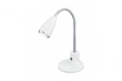 Eglo 92872&nbsp;Lampe de Bureau, M&eacute;tal, Gu10, Blanc