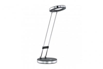  Eglo 93076&nbsp;Lampe de Bureau, M&eacute;tal, Int&eacute;gr&eacute;, Noir