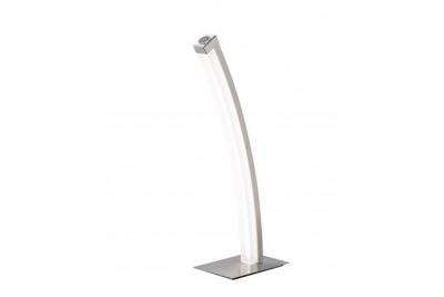 WOFI Lampe de table FERROL nickel mat 1 ampoule LED