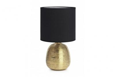 GENERIQUE Lampe &agrave; poser oscar en c&eacute;ramique dor&eacute;