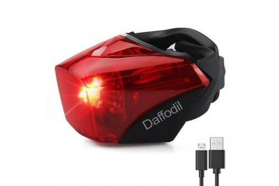 DAFFODIL Lampe v&eacute;lo arri&egrave;re led rouge -  lec510 - eclairage feu arri&egrave;re bicyclette vtt v&eacute;lo