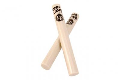 LATIN PERCUSSION  King Klave Claves en fibre de verre 8"" x 1"" Blanc