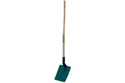 LEBORGNE Pelle carr&eacute;e t&ocirc;le 25cm manche bois