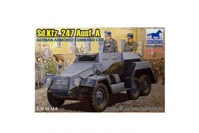 BRONCO MODELS Sd.kfz.247 Ausf.a.german Armored Command Car- 1:35e - 