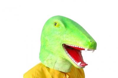 TOTALCADEAU Masque de d&eacute;guisement dinosaure 