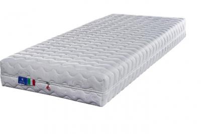  Matelas 23 cm 90x200 Ferme M&eacute;moire de Forme + Poli Lattex Ind&eacute;formable - D&egrave;houssable 4 C&ocirc;t&eacute;s Lavable 30 &deg; 90 200 King of Dreams 