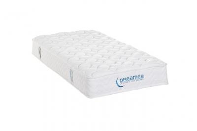 VENTE UNIQUE Matelas 90 x 190 cm ressorts ensach&eacute;s et m&eacute;moire de forme &eacute;p.24cm - ILLUSION de DREAMEA