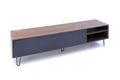 SYMBIOSIS Temahome - Meuble tv aero noyer et ombre - ombre