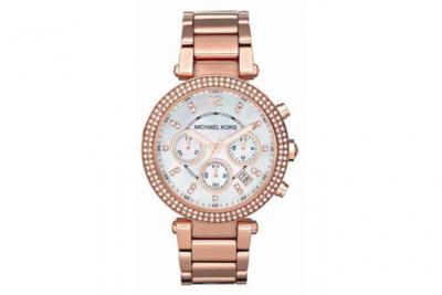 MICHAEL KORS  Montre bracelet Femme MK5491 - Chronographe - Quartz - Analogique - Acier - Rose