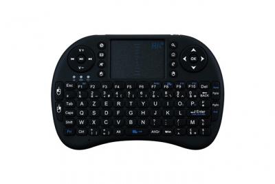 SHOT CASE Mini clavier Bluetooth pour AMAZON Fire HD 8 Tablette Sans Fil AZERTY Rechargeable (NOIR)