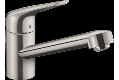 HANSGROHE Robinet mitigeur de cuisine avec 1 jet Focus M42 acier 