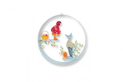 L OISEAU BATEAU Cerceaux sc&egrave;nes le loup et le chaperon rouge - l'oiseau bateau