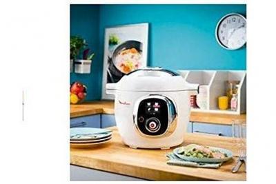 MOULINEX Multicuiseur Intelligent de 6L avec 7 Modes de Cuisson 1200W blanc 