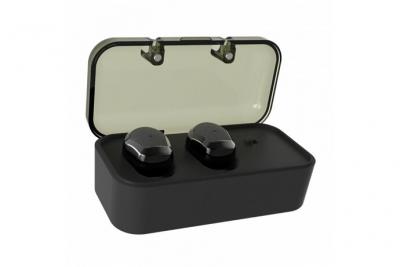 AMAHOUSSE Muvit M3i Kit Pieton Stereo Sans Fil Avec Boitier De Recharge Noir 