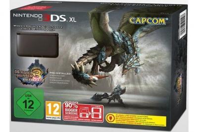 Console Nintendo 3DS XL - noire + Monster Hunter Ultimate 