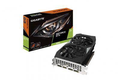 GIGABYTE Nvidia geforce gtx1660 oc gv-n1660oc-6gd gddr5 6 go 8002 mhz noir