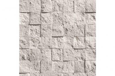 UGEPA Declikdeco - papier peint damier de pierre blanche J19009