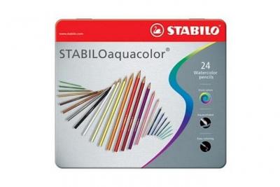 GENERIQUE Stabilo aquacolor metal box, finished 24th.