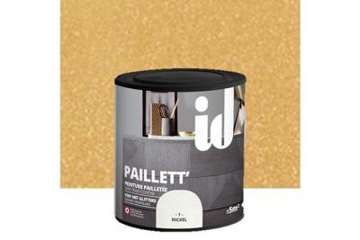 ID Peinture meubles et boiseries paillett 500ML or  Paris or