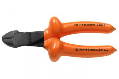 FACOM Pince coupante diagonale  1000V isol&eacute;e 160 mm