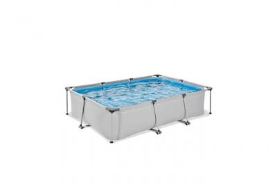 EXIT TOYS Piscine EXIT Soft Grey 300x200x65cm avec pompe filtrante - gris