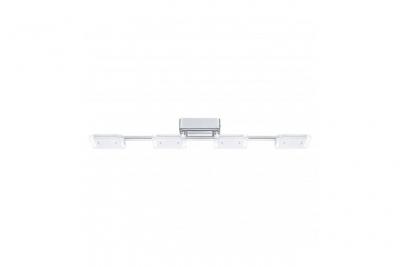 EGLO  94156 Plafonnier, Diff&eacute;rents Mat&eacute;riaux, Integriert, Argent