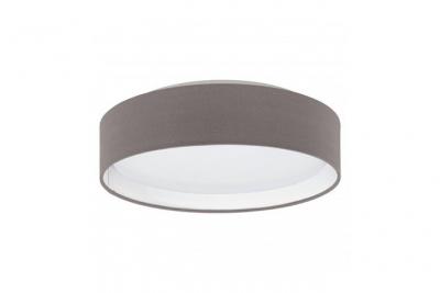 EGLO  31593 Plafonnier Diff&eacute;rents Mat&eacute;riaux, Integriert, Argent