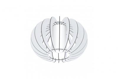 EGLO Plafonnier stellato 2 1 ampoule blanc