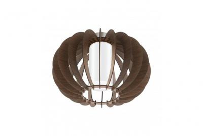 EGLO Plafonnier STELLATO 3 1 ampoule nickel satin&eacute;