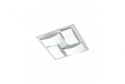 EGLO Plafonnier WASAO 1 4 ampoules chrome