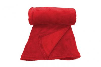 TODAY Plaid moelleux 125X150 Rouge 