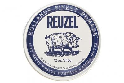 REUZEL  - Clay Matte Pomade Hog Cire capillaire 340 g