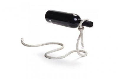VIVRE MIEUX Porte-bouteille de vin Lasso support ind&eacute;pendant illusion Vin