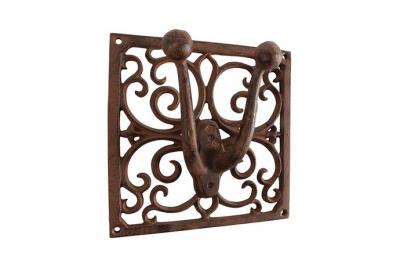 Esschert Design - Porte outils jardin Antique en fonte 1 support