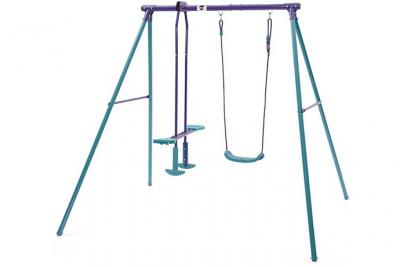 PLUM Portique double pivotant et planeur Helios Vert
