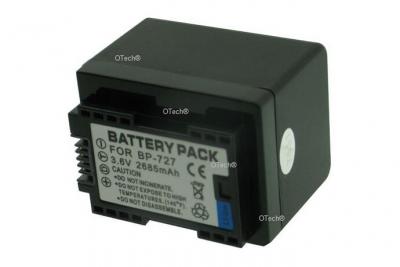 OTECH Batterie pour CANON LEGRIA HF R606 - Garantie 1 an