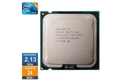 INTEL Processeur  Core 2 Duo E6420 2.13GHz SLA4T PLGA775 4Mo 