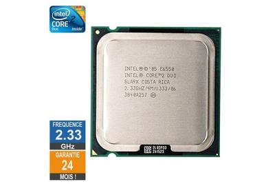 INTEL Processeur  Core 2 Duo E6550 2.33GHz SLA9X PLGA775 4Mo 